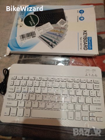 10-инчова клавиатура, безжична Bluetooth  НОВА, снимка 1 - Клавиатури и мишки - 43481702