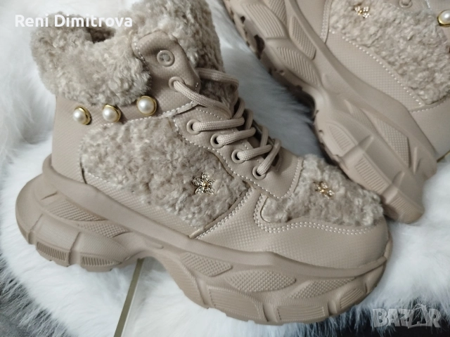 дамски зимни маратонки , снимка 3 - Маратонки - 52618625