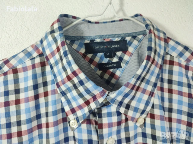 Tommy Hilfiger shirt XL, снимка 2 - Ризи - 50838068