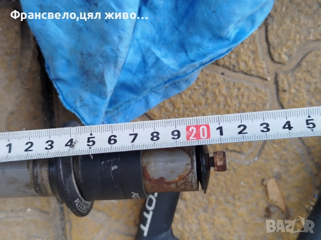 26 цола вилка за велосипед колело Manitou с монтаж чело 44, не работят настройки , снимка 4 - Части за велосипеди - 52150738