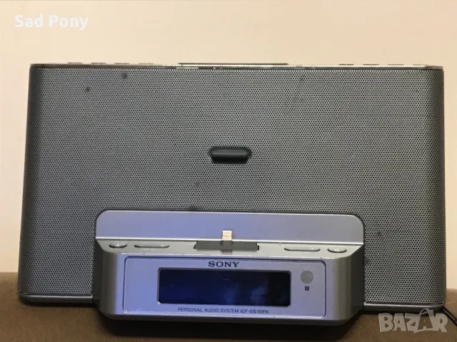Sony ICF-DS15iPN докинг станция с радио , снимка 2 - Радиокасетофони, транзистори - 47551155
