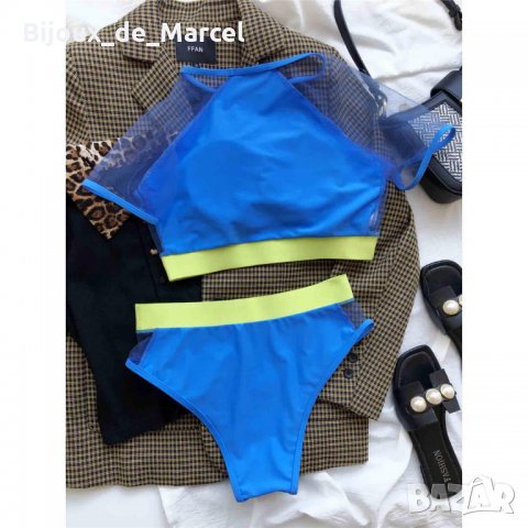 Бански Fioretta Blue - S M L размери, снимка 7 - Бански костюми - 33062042