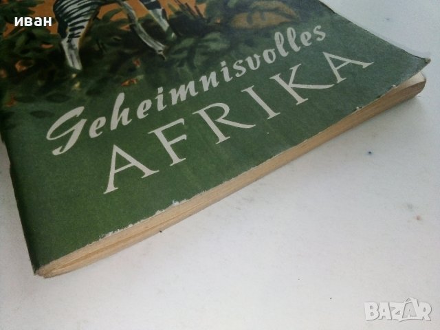 Тайнственная Африка - Г.Фрейберг - 1962г., снимка 12 - Чуждоезиково обучение, речници - 38645891