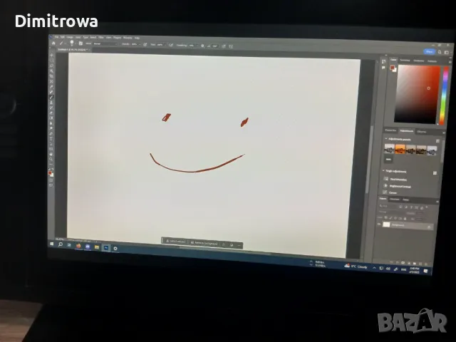 Графичен таблет Wacom Cintiq 24HD DTK-2400, снимка 2 - Друга електроника - 48982241