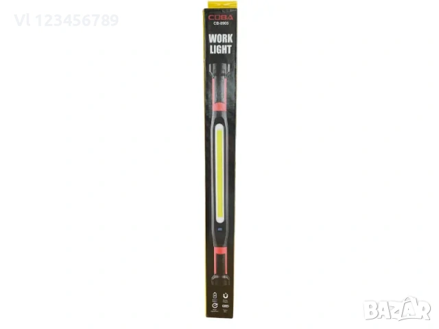  Работна лампа COBA CB-8905 – мултифункционална LED лампа с магнитна основа и регулируем ъгъ, снимка 5 - Къмпинг осветление - 53478755