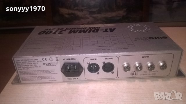 EUROLITE AT-DIMM 3100 DMX DIMMER DC 24V-ВНОС ШВЕИЦАРИЯ, снимка 17 - Други - 27428602