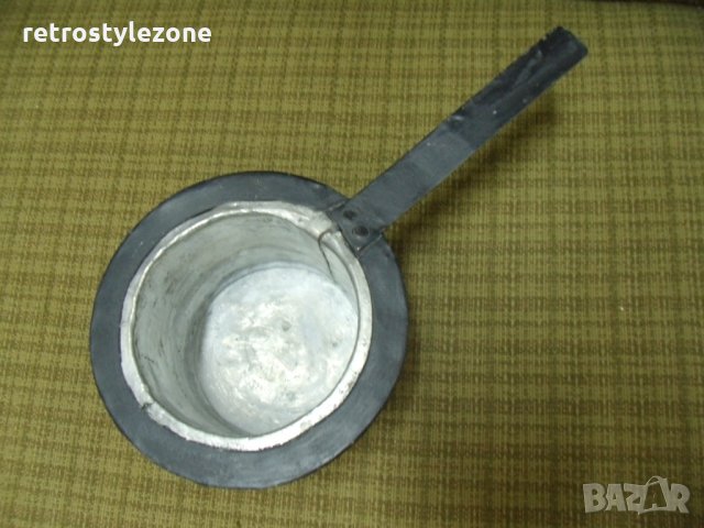 № 3794 стар метален / меден съд  , снимка 3 - Други ценни предмети - 27889594