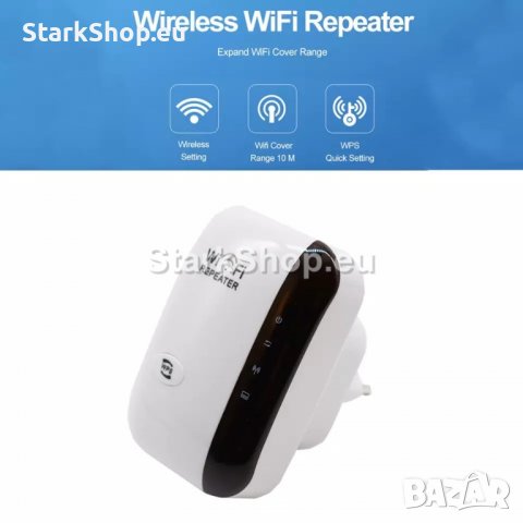 300Mbps WiFi Repeater – увеличител на сигнала, снимка 2 - Друга електроника - 38426512
