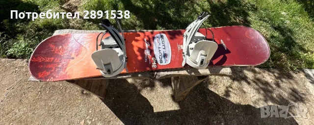 Сноуборд scott 142см