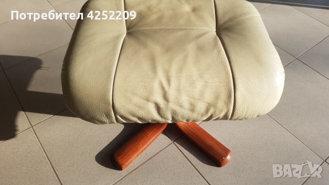 табуретка за крака + стол, снимка 11 - Дивани и мека мебел - 52042694