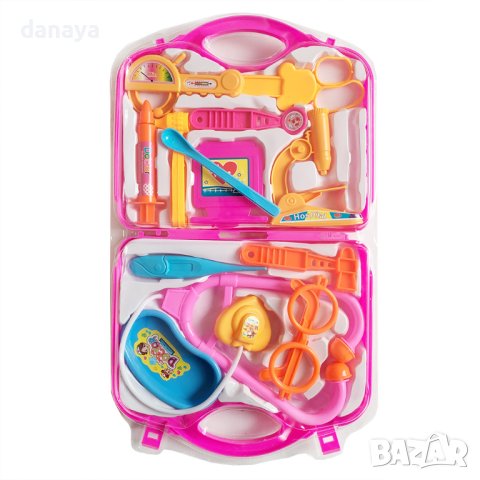 3841 Детски докторски комплект в куфарче, снимка 2 - Образователни игри - 41448519