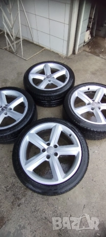 джанти s line 18 цола за audi a4 a5 a6 ЕТ29 С Гуми 245 40 original , снимка 7 - Аксесоари и консумативи - 50726868