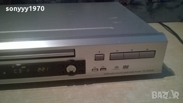 onkyo dv-sp503e super audio cd & dvd player-внос швеция, снимка 7 - Ресийвъри, усилватели, смесителни пултове - 27651901