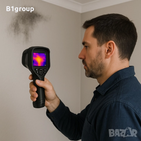 Обследване с термокамера – открийте влагата и течовете бързо