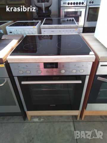 Готварска печка с индукционни котлони за вграждане SIEMENS