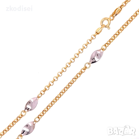 Златен синджир 4,26гр. 54,0см. 14кр. проба:585 модел:34528-1