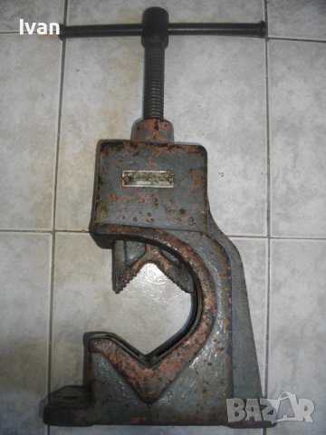 19 кг/4 Цола-Българско Заводско Тръбно Менгеме-Масивно-Професионално/Индустриално/Промишлено-1969 г., снимка 7 - Менгемета - 40143274