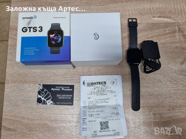 Смарт часовним Amazafit GTS 3 G, снимка 1 - Смарт гривни - 38043893