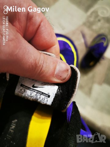 Детски футболни обувки Nike, номер 36,5, идеално запазени. , снимка 4 - Футбол - 43429615