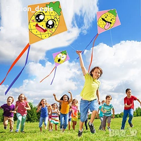 Нов комплект за правене на хвърчила 6 броя Играчки игри деца занаят, снимка 6 - Други - 40336664