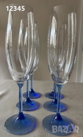 Продавам високи чаши за вино / шампанско / джин и коктейли , снимка 4 - Чаши - 53227863
