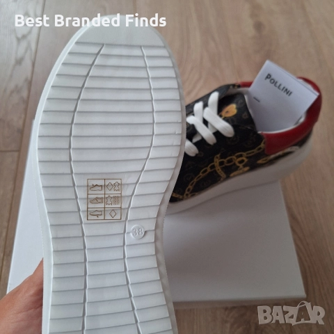 Нови! Оригинални кецове Pollini - 38, снимка 4 - Маратонки - 52112158