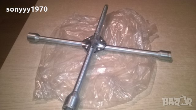 ключ 40см-яка кръстачка за гуми-17/19/21 и 1/2, снимка 4 - Аксесоари и консумативи - 26793331