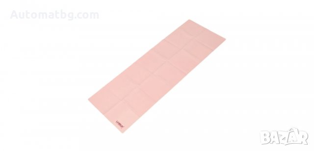 Постелка за гимнастика, Розова сгъваема, снимка 2 - Йога - 33257169