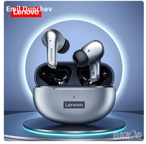 Блутут слушалки Lenovo LP5, снимка 1