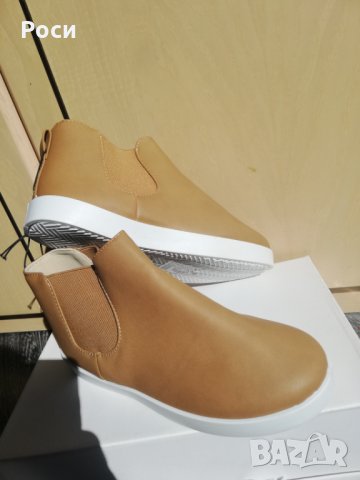 Нови детски обувки, боти  в кафяво или черно - р-р 33 и 34, снимка 3 - Детски боти и ботуши - 28435071