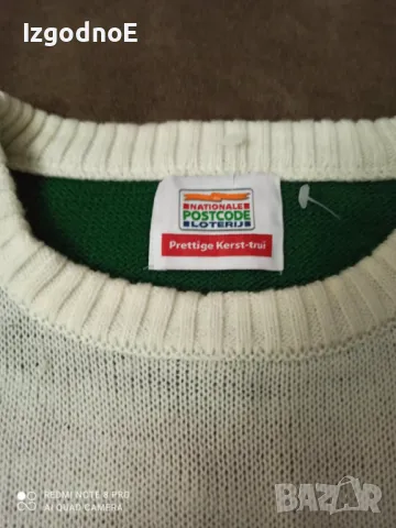 L/XL Мъжки коледен пуловер , снимка 2 - Пуловери - 48252846