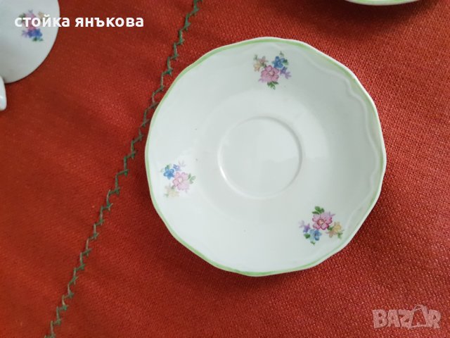 Продавам две старинни чашки за кафе, снимка 5 - Чаши - 37822065
