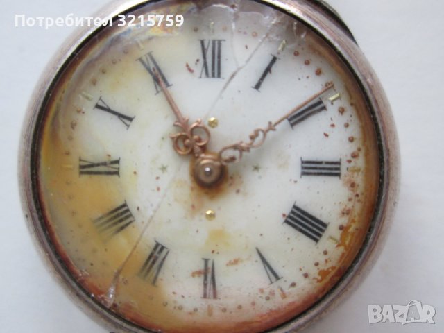 Стар джобен часовник с позлата, снимка 2 - Антикварни и старинни предмети - 37919678