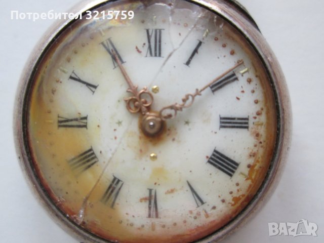 Стар джобен часовник с позлата, снимка 2 - Антикварни и старинни предмети - 37919678