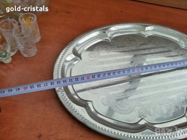 стар метален поднос  , снимка 4 - Антикварни и старинни предмети - 27310264