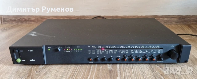 Тунер Braun T301, снимка 8 - Радиокасетофони, транзистори - 50687574