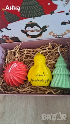 Коледни свещи, снимка 3 - Декорация за дома - 51905632