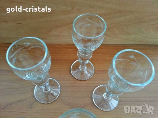  кристални чаши, снимка 5 - Чаши - 28433687