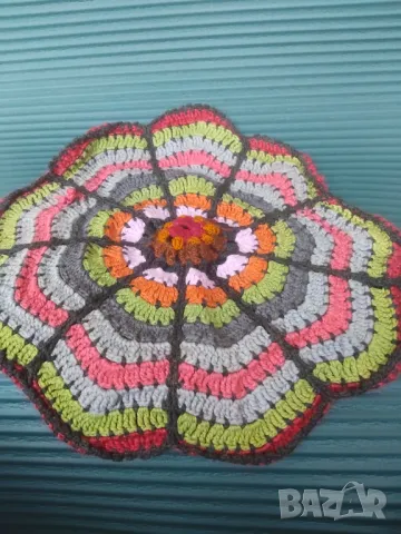 Столовка - битова плетена възглавница покривало за столове, снимка 4 - Антикварни и старинни предмети - 49852765