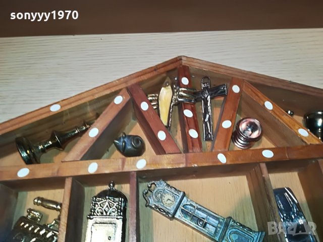 дървена къща с златинки-ретро колекция-внос швеицария, снимка 10 - Колекции - 28331273