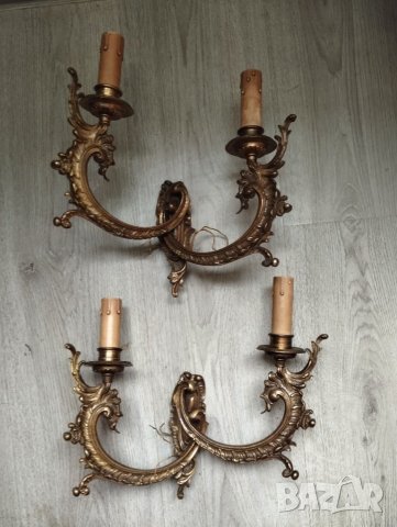 Два аплика рококо-комолект