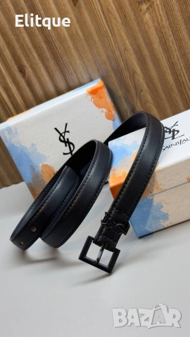 колани от естествена кожа в кутия ysl saint laurent , снимка 2 - Колани - 53458901