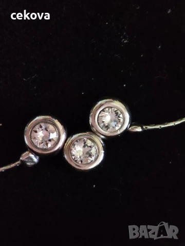 Сребърно колие, снимка 2 - Колиета, медальони, синджири - 53492119