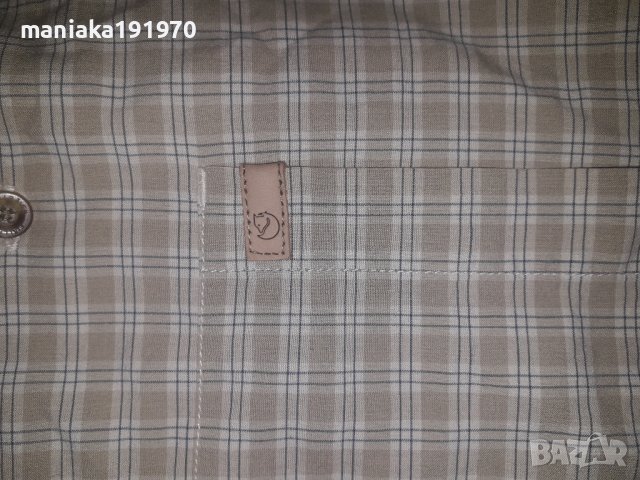 Fjallraven M HIGH COAST SHIRT SS (М) мъжка риза, снимка 3 - Ризи - 37016265