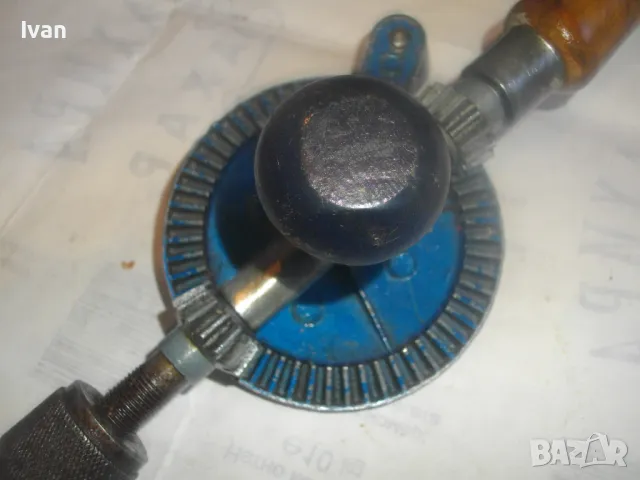 310мм/ф8мм ПОЧТИ НОВА НЕМСКА РЪЧНА ДРЕЛКА БОРМАШИНА МАТКАП СТАРО КАЧЕСТВО ФРГ ОТЛИЧНО СЪСТОЯНИЕ, снимка 6 - Бормашини - 48349847