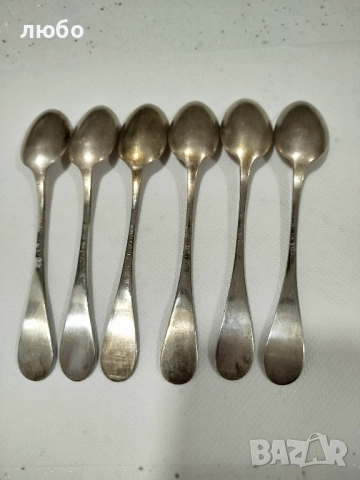 Сребърни Лъжички-Проба Сребро 0,916-/-165 грама , снимка 7 - Други ценни предмети - 52022366