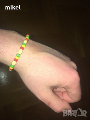 Hand Made * Rasta Гривна, снимка 2 - Гривни - 28088354