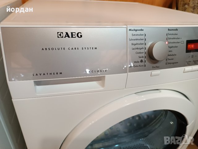 Сушилня AEG Protex plus 8+++, снимка 2 - Сушилни - 43274014