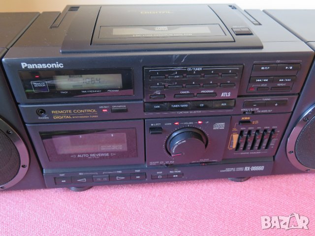 PANASONIC RX-DS660, 1991, снимка 5 - Радиокасетофони, транзистори - 39420042