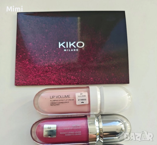 Kiko Milano комплекти, червила, 3D гланцове, несесери и други, снимка 8 - Козметика за лице - 50742053